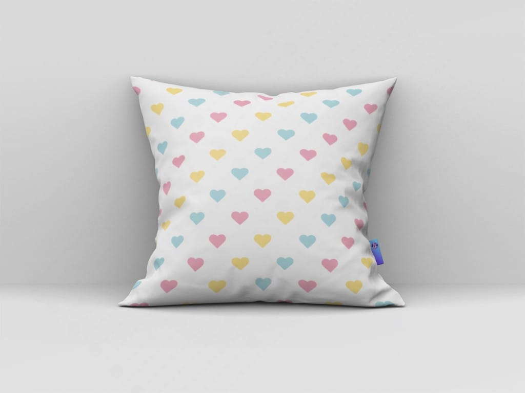 ARTE PARA ALMOFADA - CORAÇÕES-3815