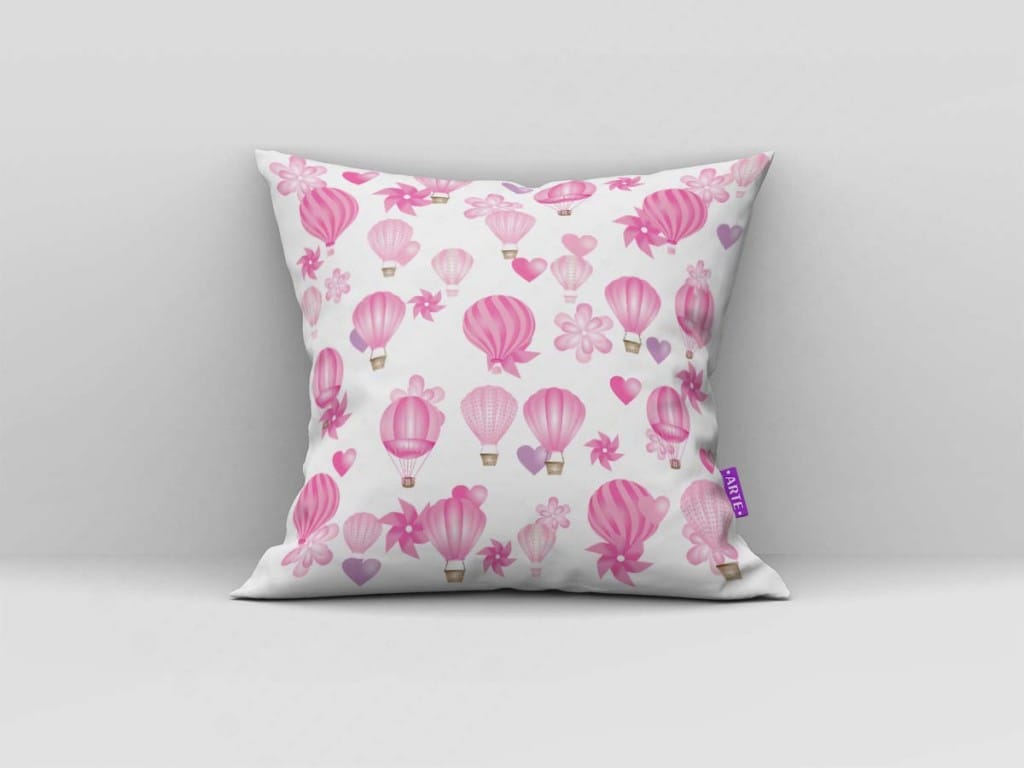 ARTE PARA ALMOFADA BALÕES COLORIDOS-3890
