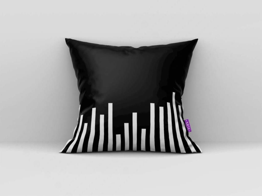 ARTE PARA ALMOFADA DECORATIVA - BARRAS-3981