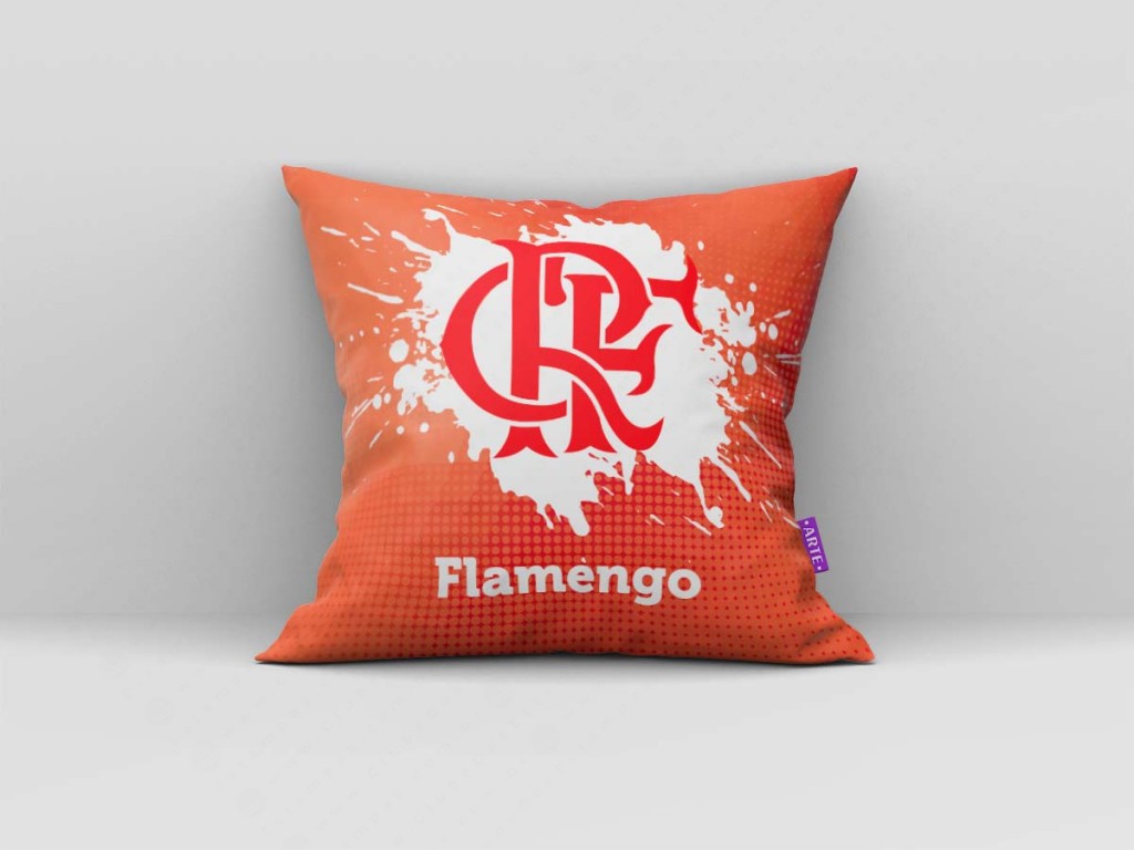 ARTE PARA ALMOFADA - CR FLAMENGO-4026