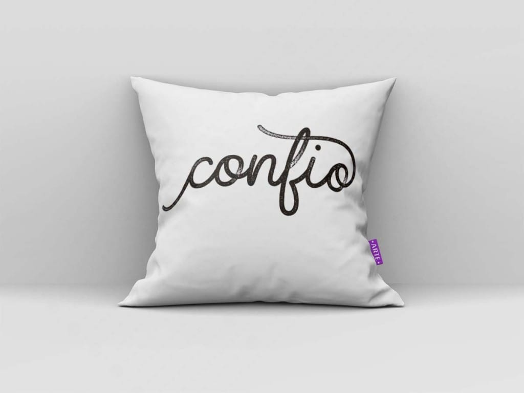 ARTE PARA ALMOFADA CONFIO - KIT GOOD VIBES-4291