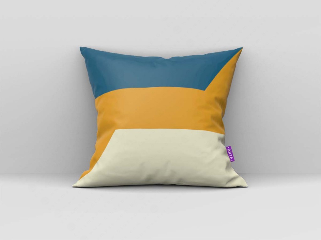 ARTE PARA ALMOFADA - KIT GEOMÉTRICA MODERNA COLORIDA-4520