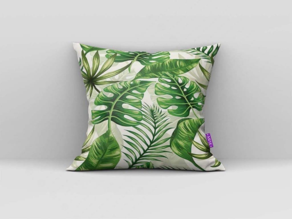 ARTE PARA ALMOFADA PLANTAS TROPICAIS - KIT PLANTAS DIGITAIS-4546