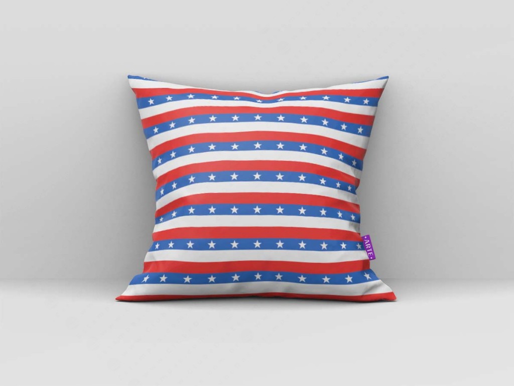 ARTE PARA ALMOFADA DE LISTRAS COM ESTRELAS - KIT CAPTAIN AMERICA DIGITAL PAPERS-4850