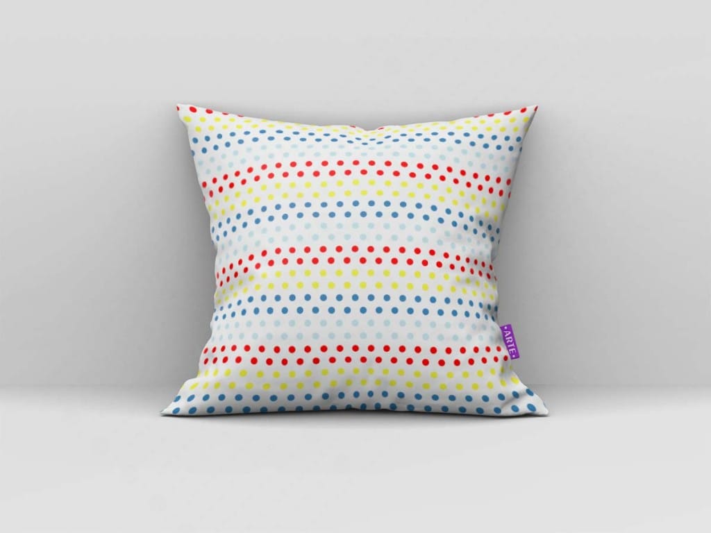 ARTE PARA ALMOFADA DE BOLINHAS COLORIDAS - KIT PATO DONALD MAGIC PAPER-4933