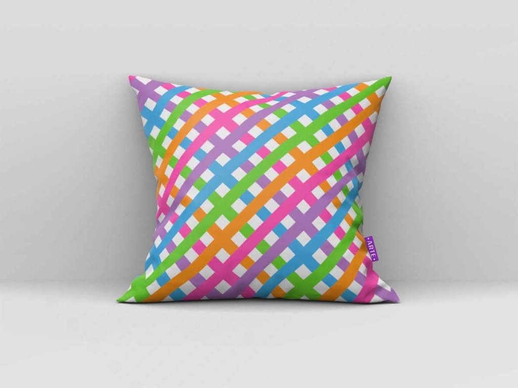 ARTE PARA ALMOFADA DE LISTRAS COLORIDAS - KIT DORA, A AVENTUREIRA DIGITAL PAPER-4958