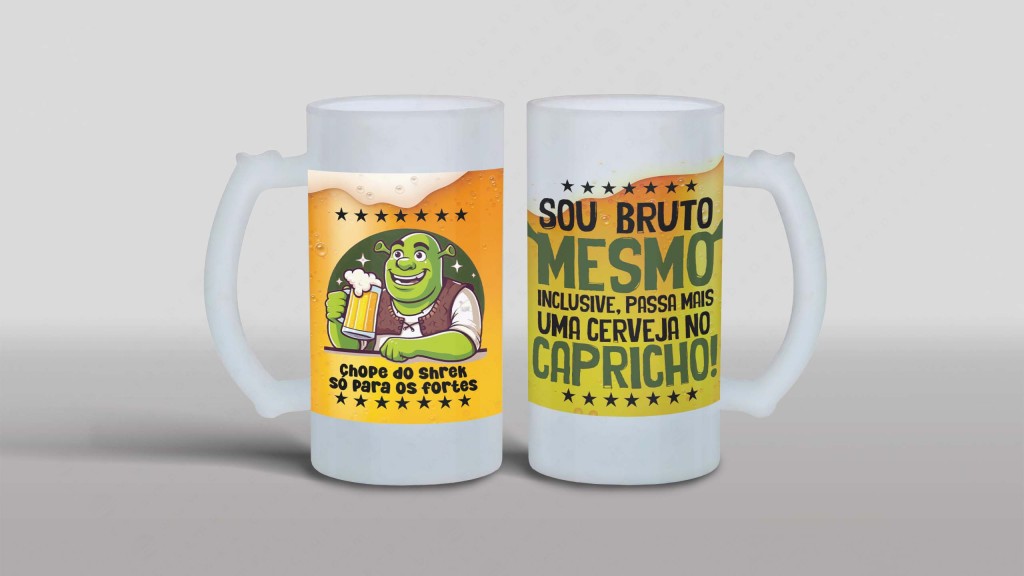 ARTE CHOPE - SOU BRUTO MESMO!-5090