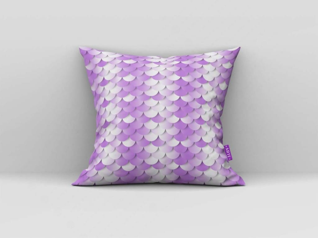 ARTE PARA ALMOFADA DEGRADÊ ROXA - KIT ESCAMAS DE SEREIA PAPEL DIGITAL-5245