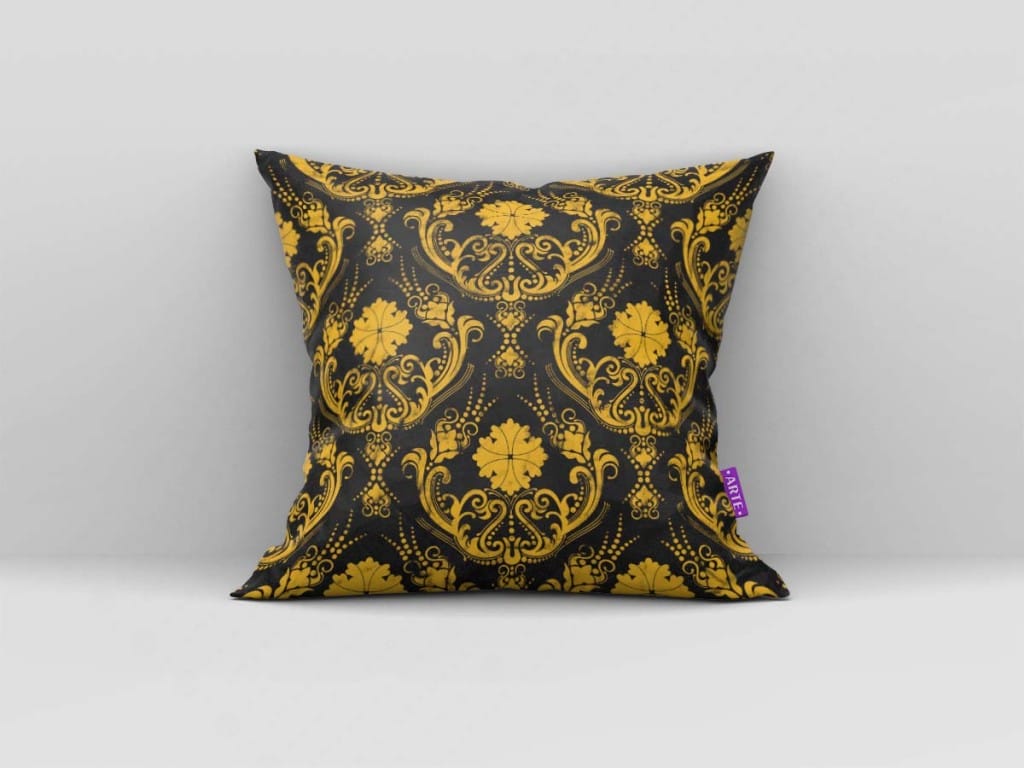 ARTE PARA ALMOFADA ORNAMENTAIS - KIT A BELA ADORMECIDA PAPEL DIGITAL QUADRO NEGRO-5505