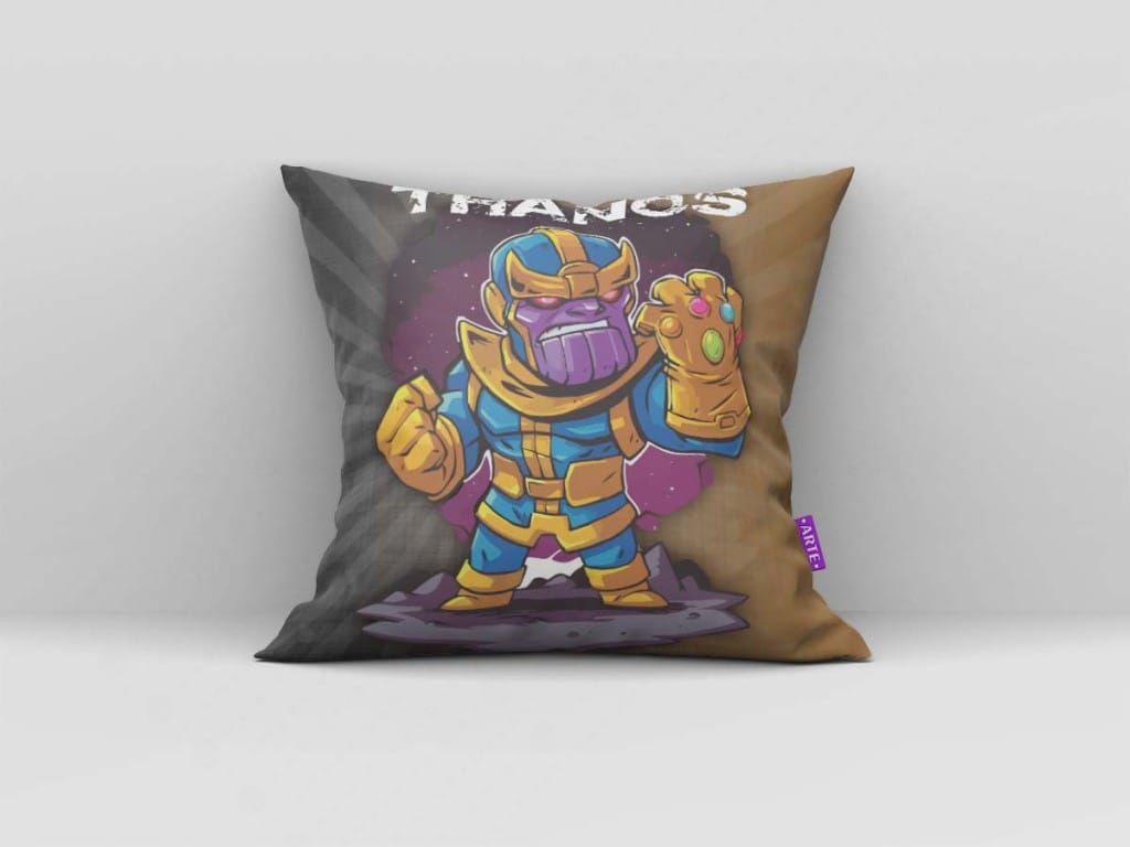 ARTE PARA ALMOFADA DE THANOS - KIT SUPER HERÓIS-5855
