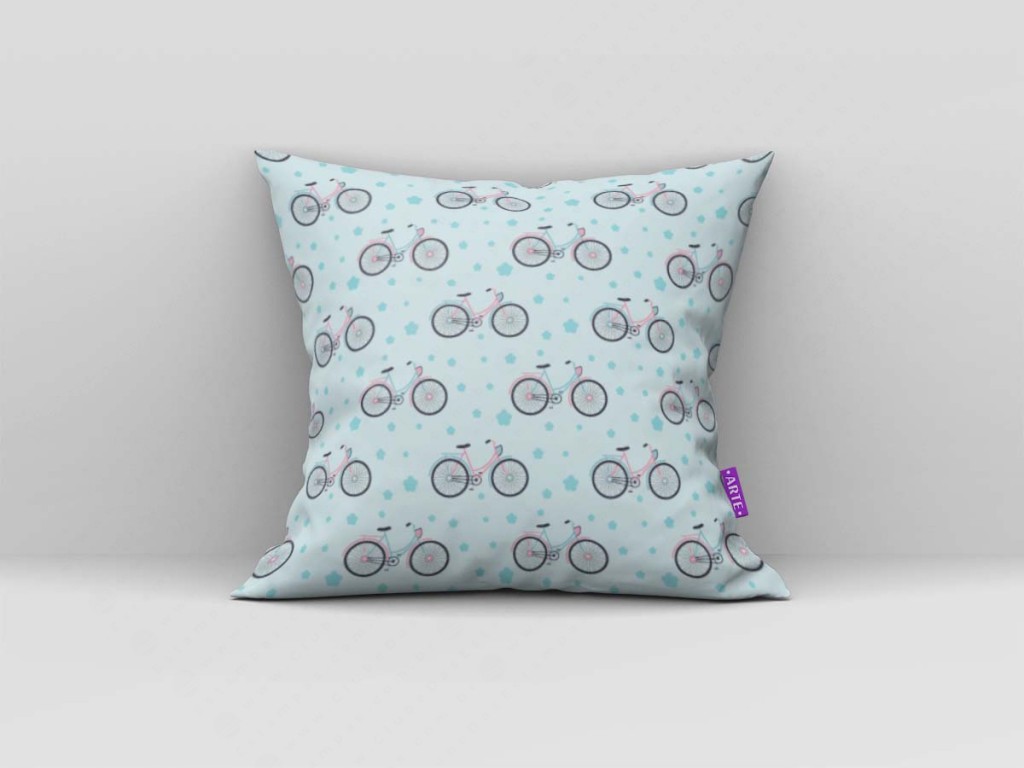 ARTE PARA ALMOFADA DE BICICLETAS E ESTRELAS - KIT ATUALIZAÇÃO ABSTRATA-5889