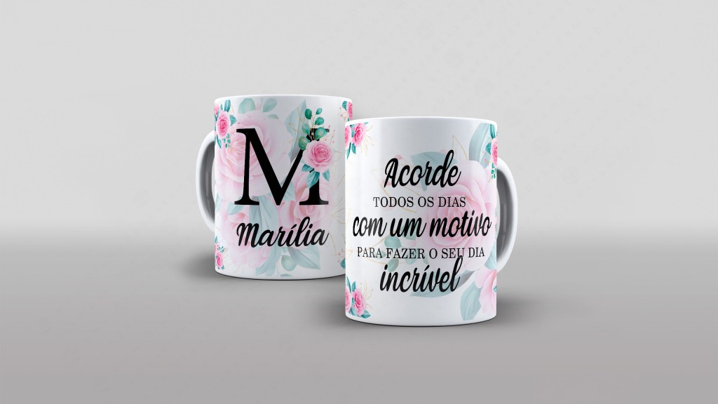 ARTE ALFABETO ROSAS EDITÁVEL LETRA M - ESTAMPA PARA CANECA - CLUBE DAS ESTAMPAS-6014
