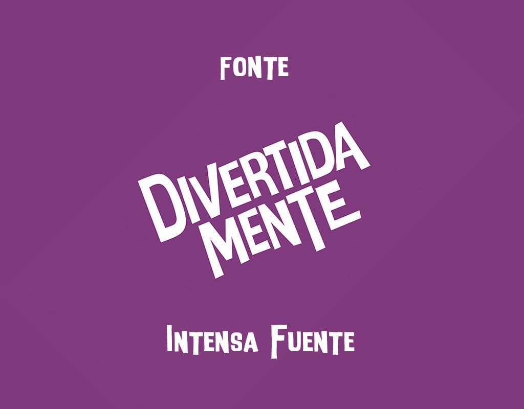 Fonte divertidamente 2 dois gratis font intensa fuente free-6117
