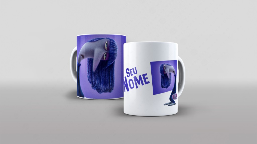 Arte divertida mente 2 tedio com nome para caneca-6133