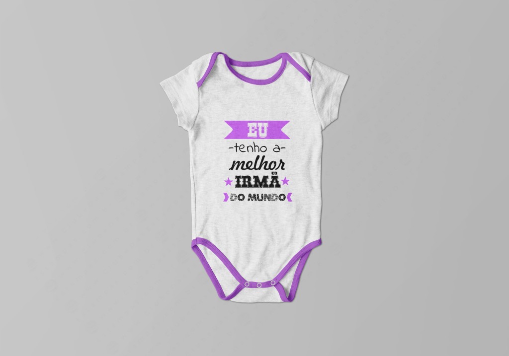 Arte eu tenho a melhor irma do mundo para body-6154