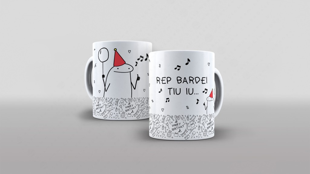 Arte rep bardei riu iu flork happy birthay aniversario para caneca-6171