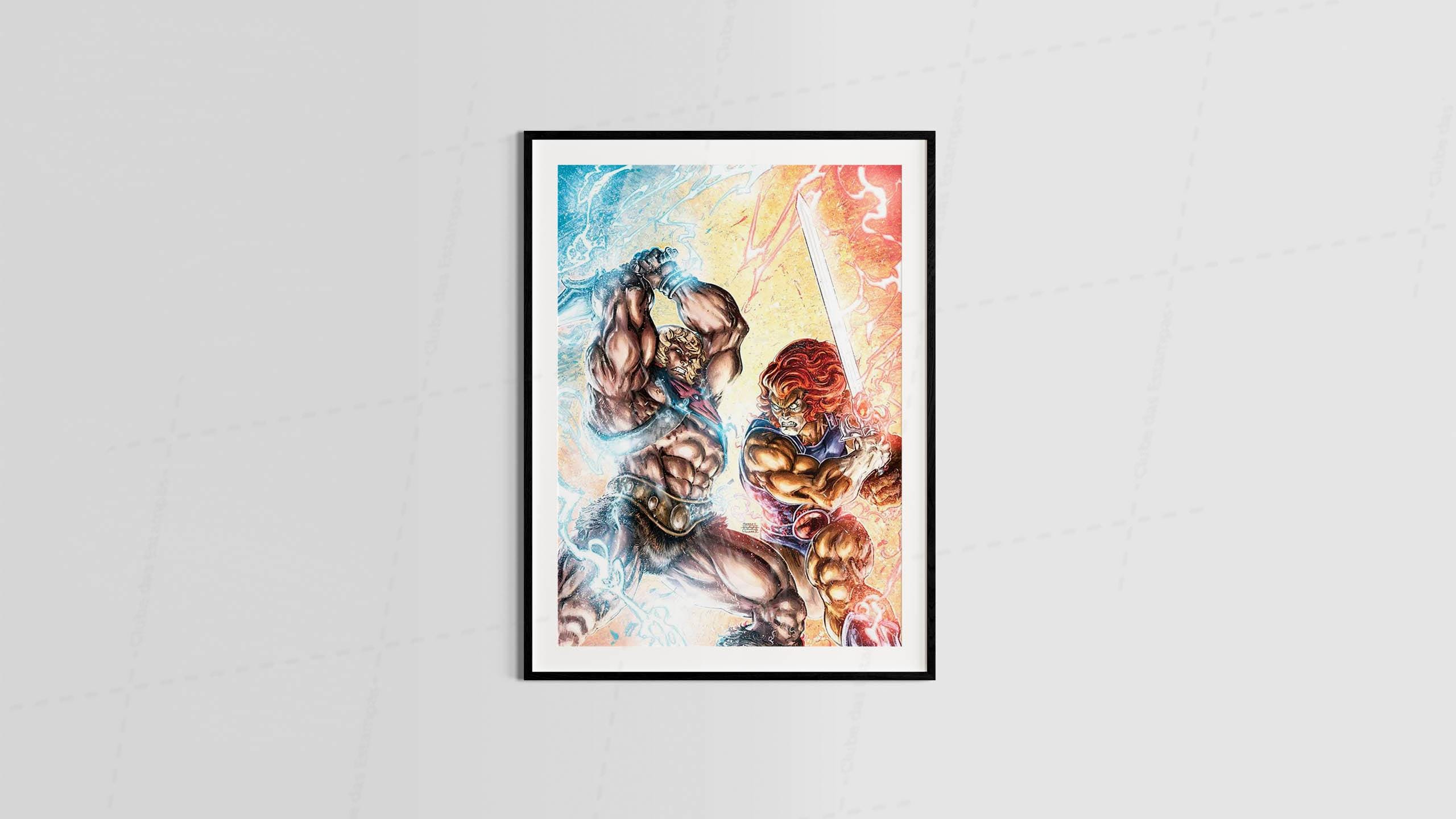 Arte estilo desenho animado geek maneira - para quadros e placas decorativos (1-6294