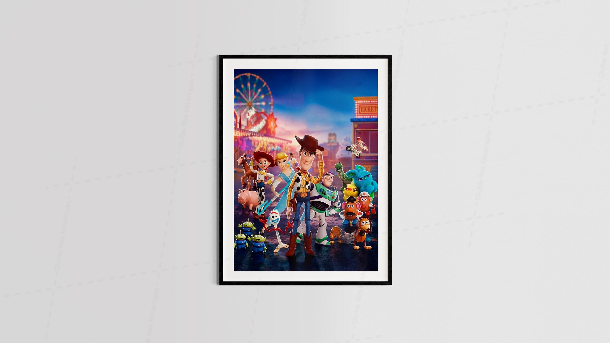 Arte toy store desenho animado geek maneira - para quadros e placas decorativas-6377