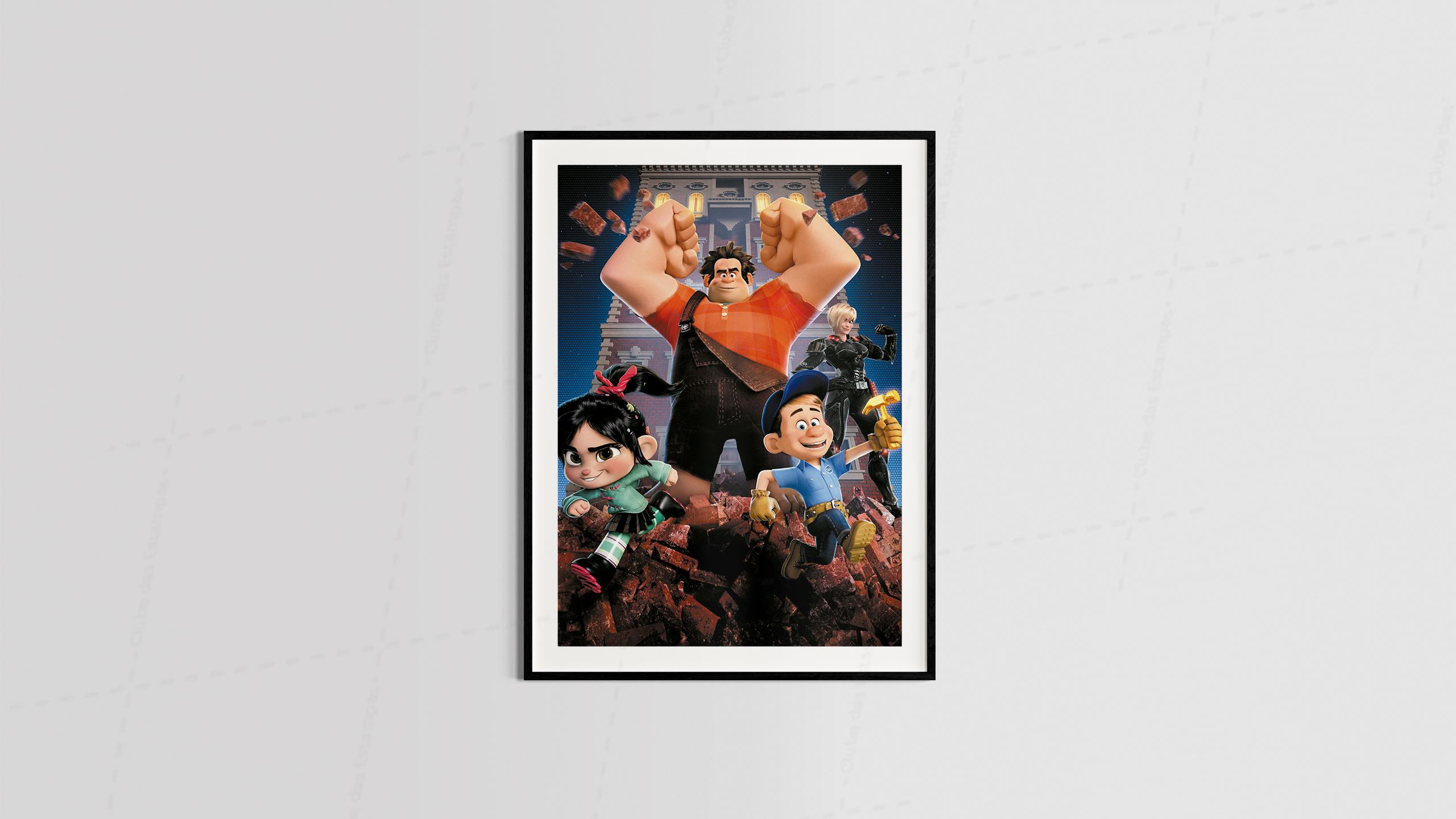 Arte series animes filmes desenho animado para quadros e placas  (23-6408