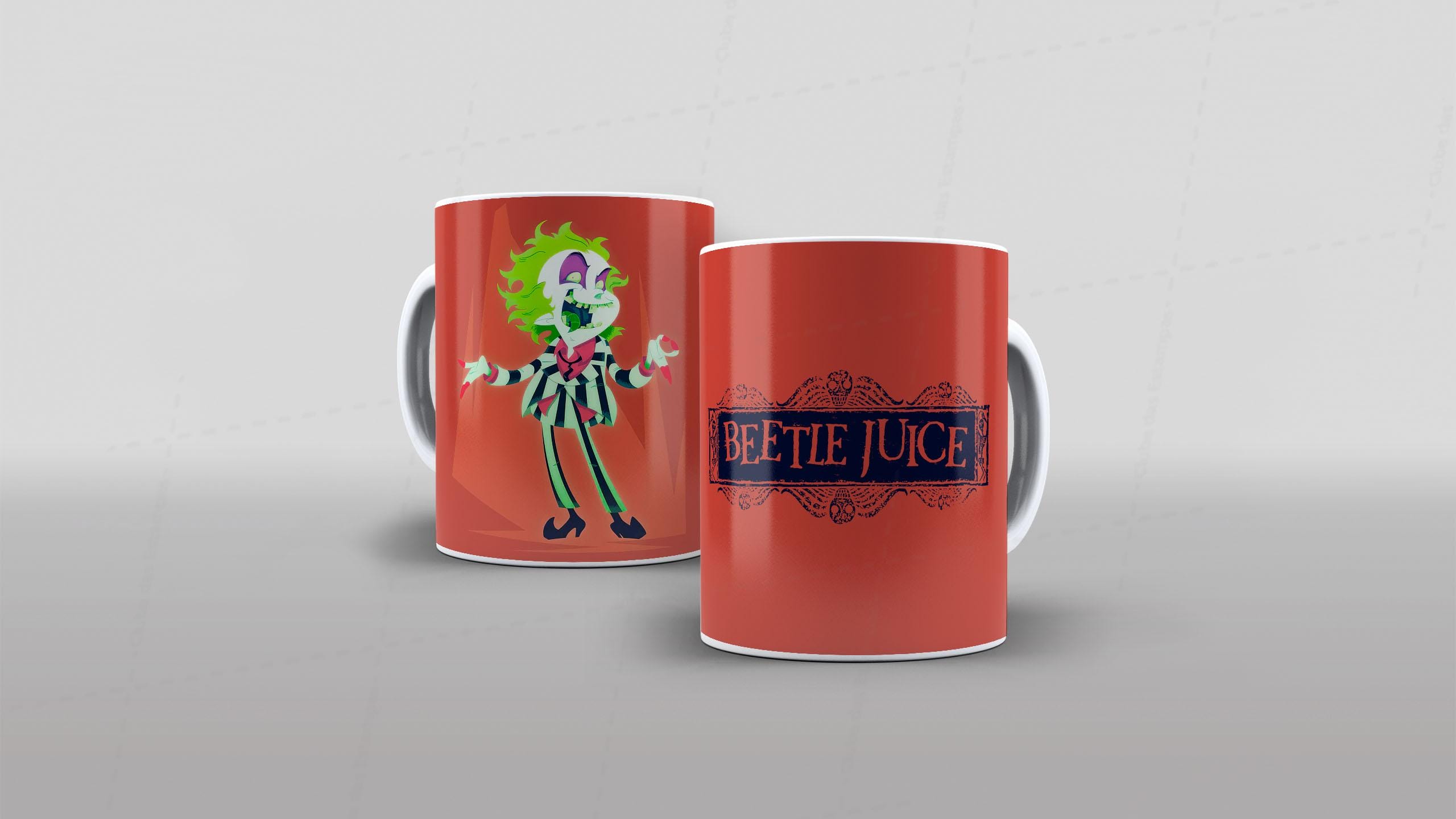 Arte Besouro Suco Beatle Juice 5 para caneca clube das estampas-6440