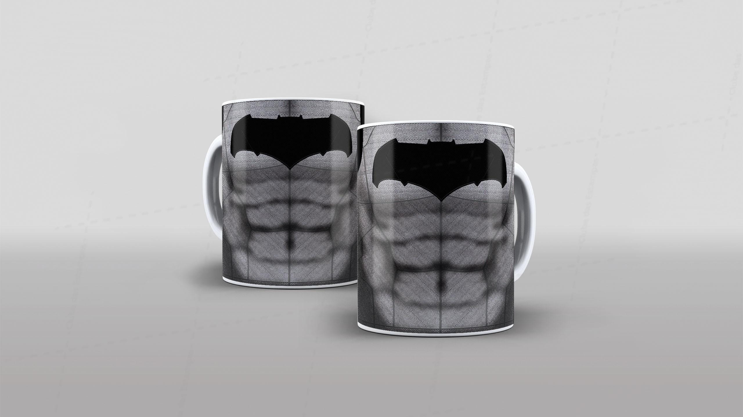 Arte caneca camiseta corpo roupa herois DC batman (8-6540