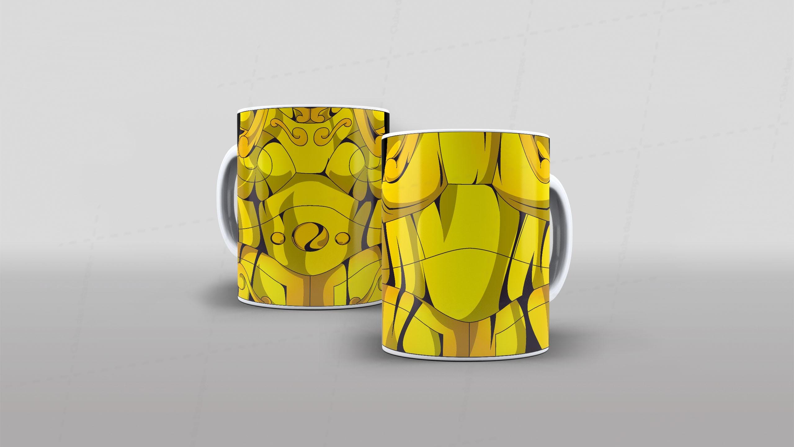 Arte caneca camiseta roupa corpo cavaleiros do zodiaco (7-6652