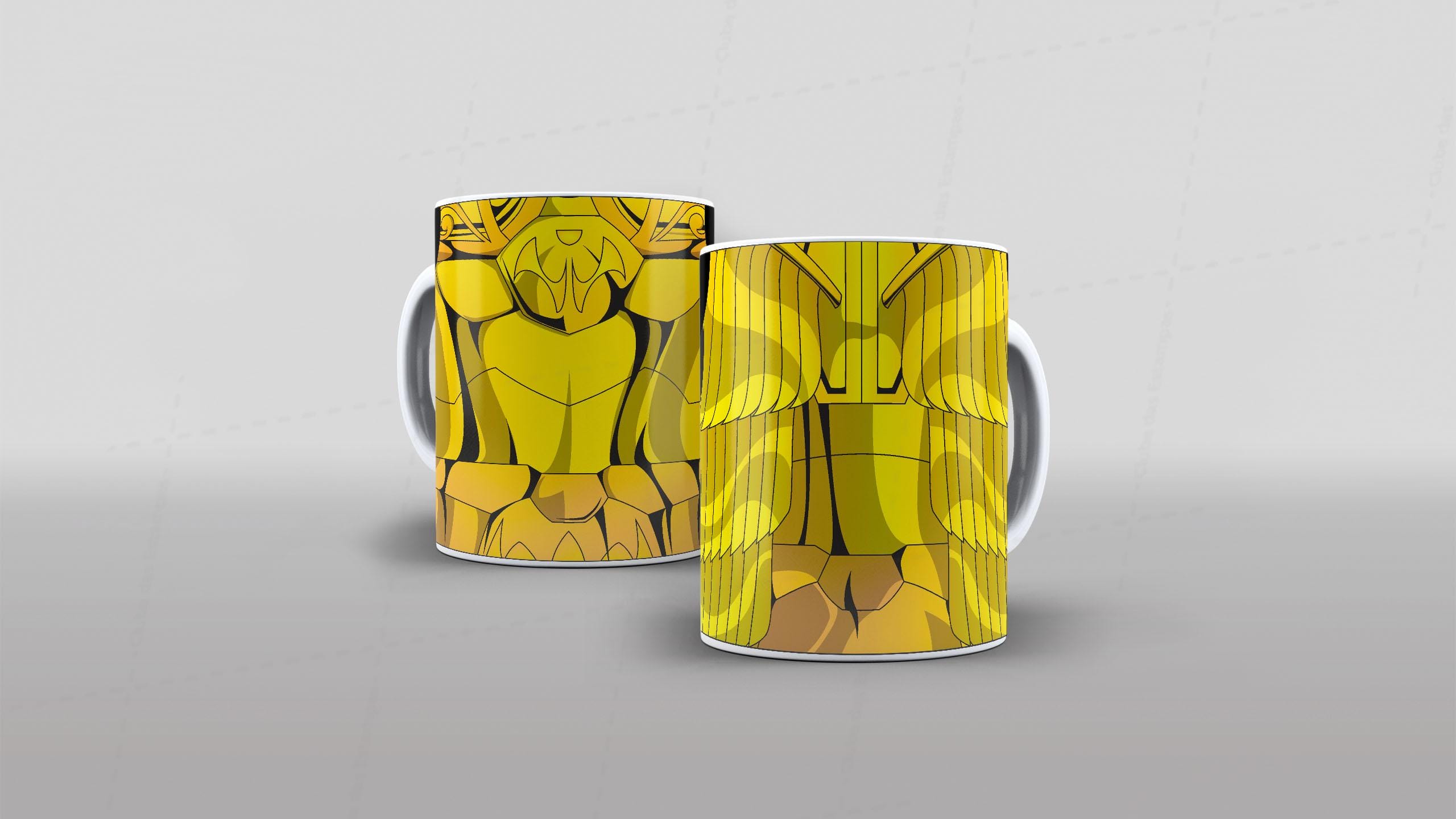 Arte caneca camiseta roupa corpo cavaleiros do zodiaco (10-6655