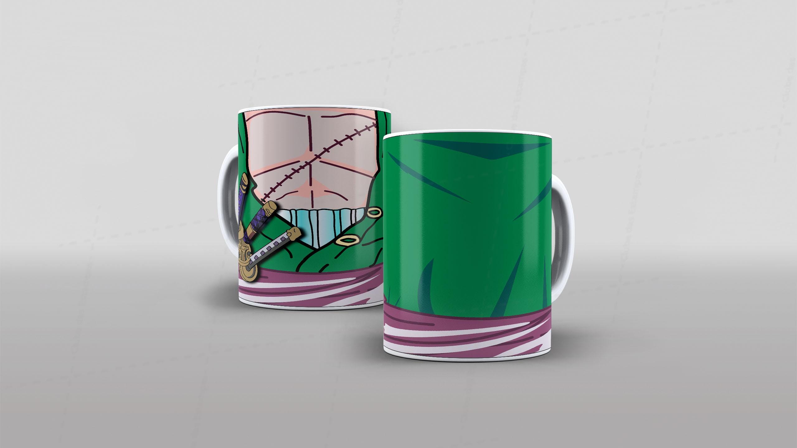 Arte caneca camiseta roupa corpo one piece (6-6790