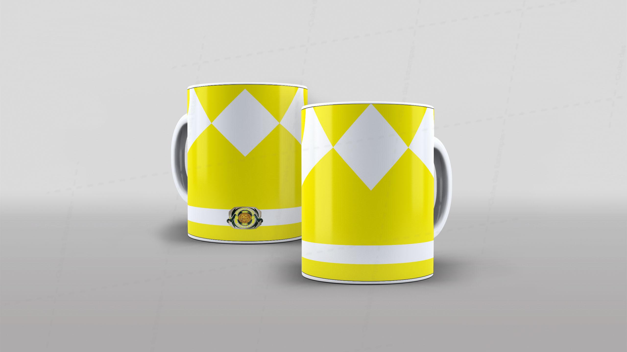 Arte caneca camiseta roupa corpo Power Rangers (4-6810