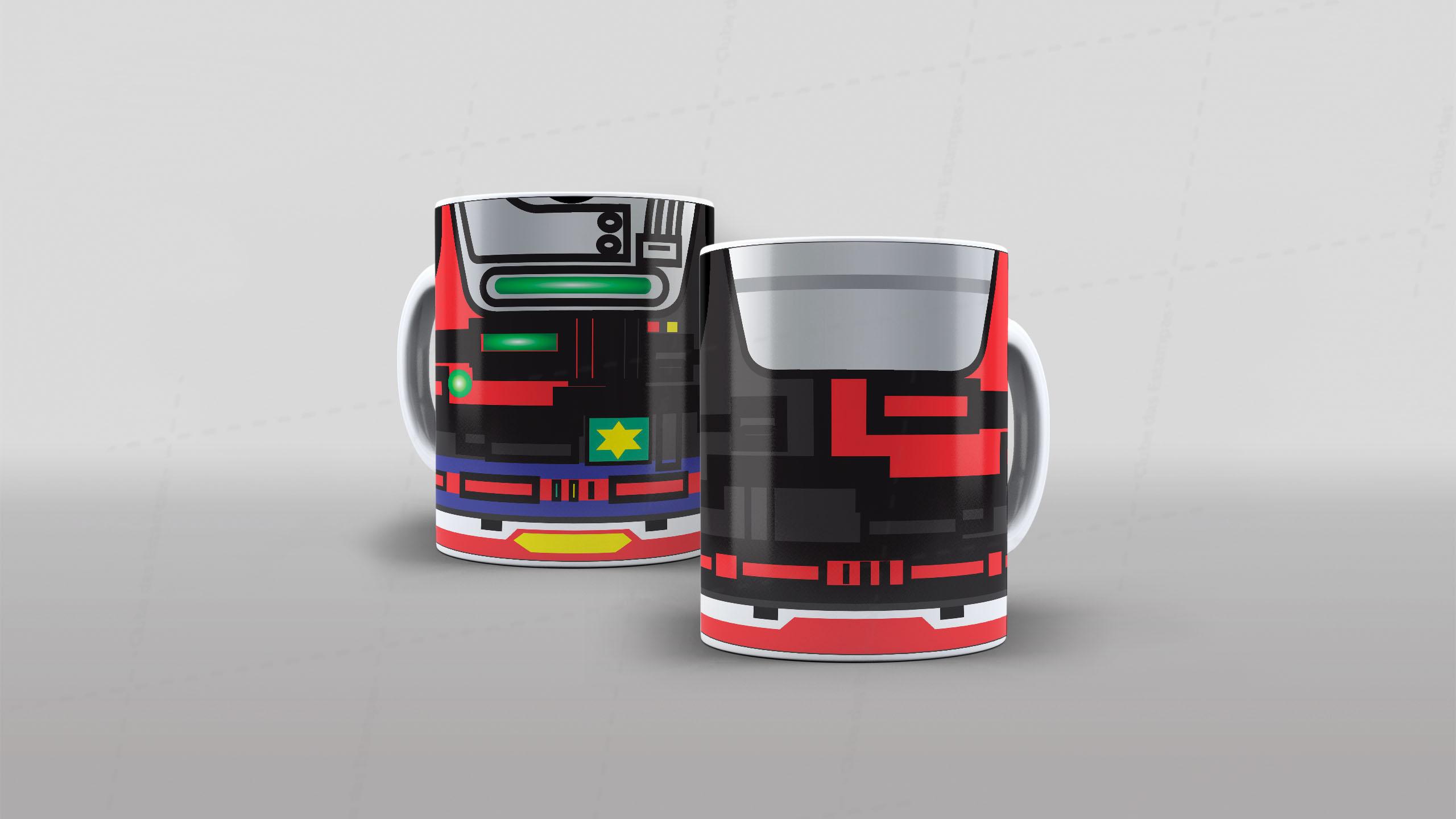 Arte caneca camiseta roupa corpo Power Rangers (10-6830
