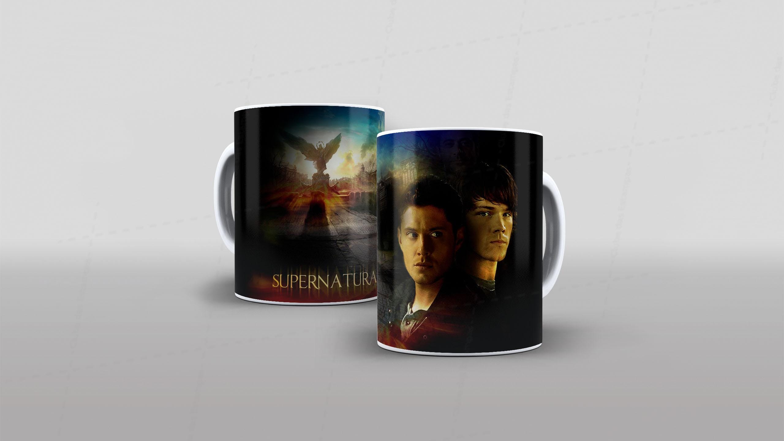 Arte SUPERNATURAL (26) pra caneca-7082