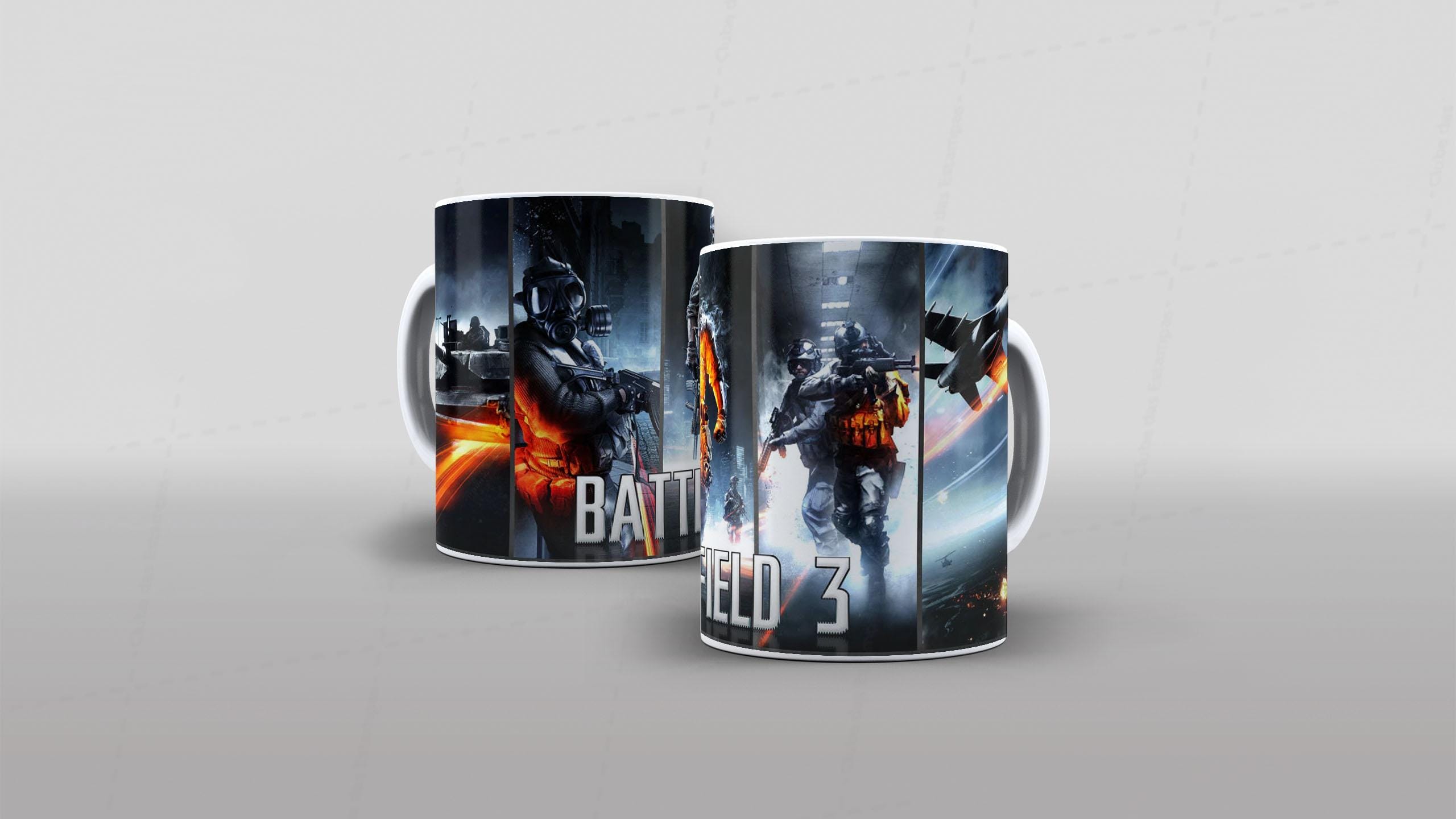 Arte battlefield tema video-game (6-7152