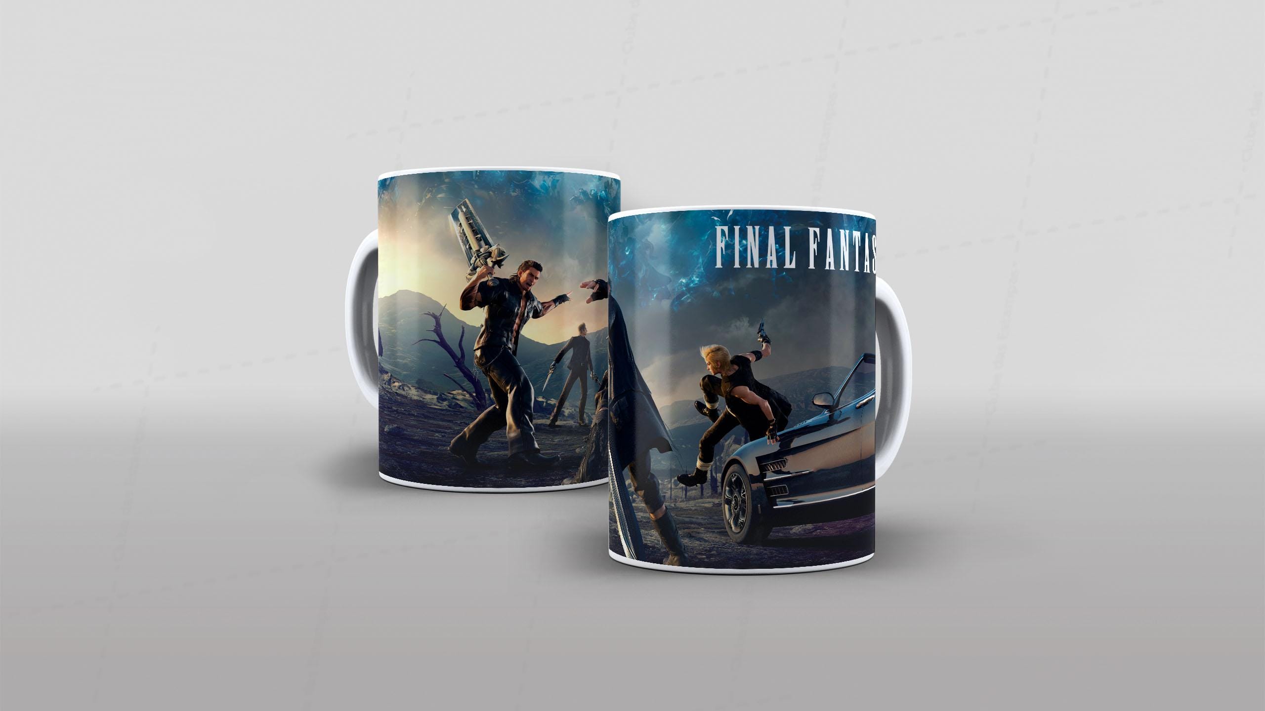 Arte Final Fantasy tema video-game (3-7271