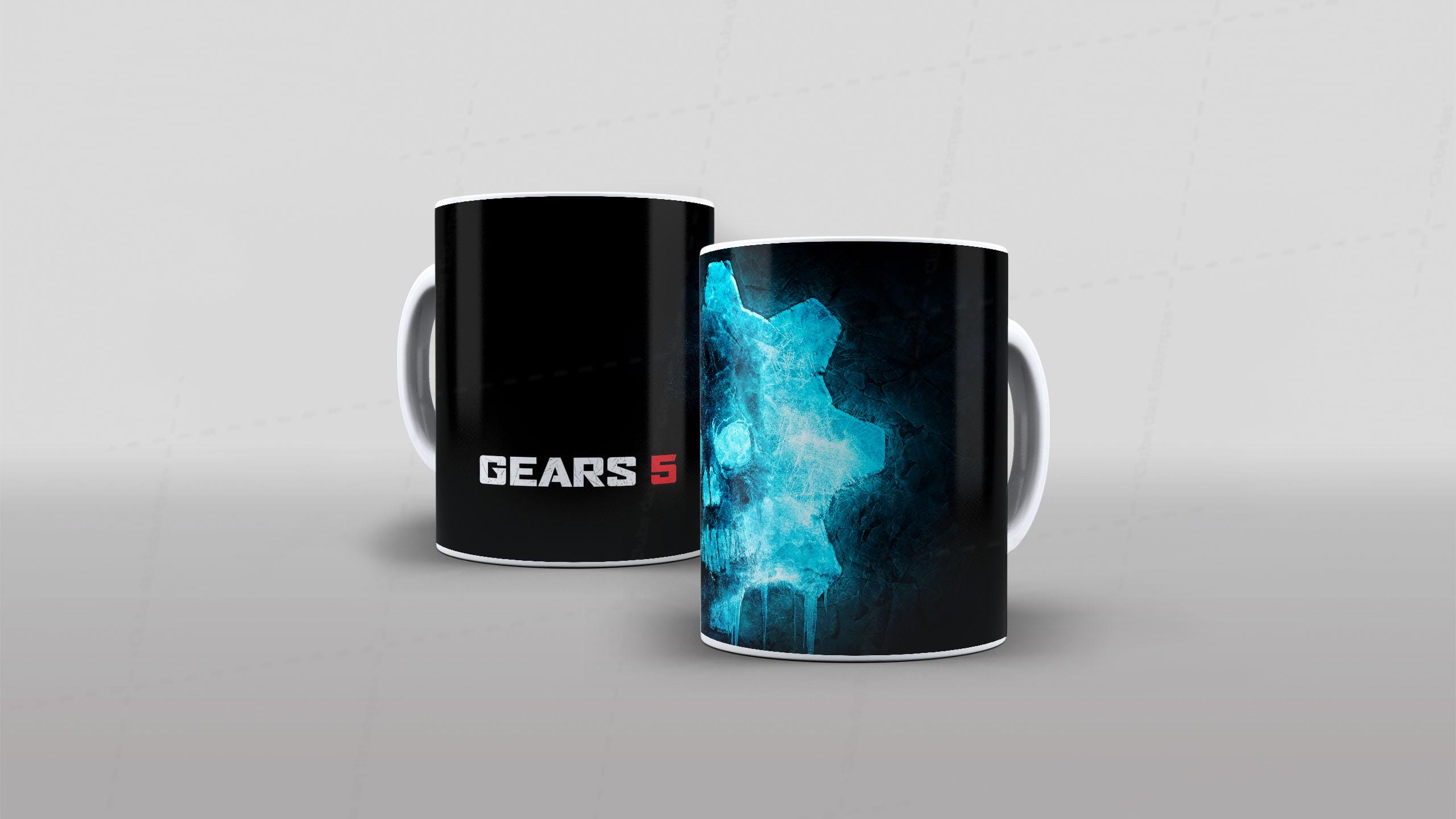 Arte Gears Of War tema video-game (11-7315