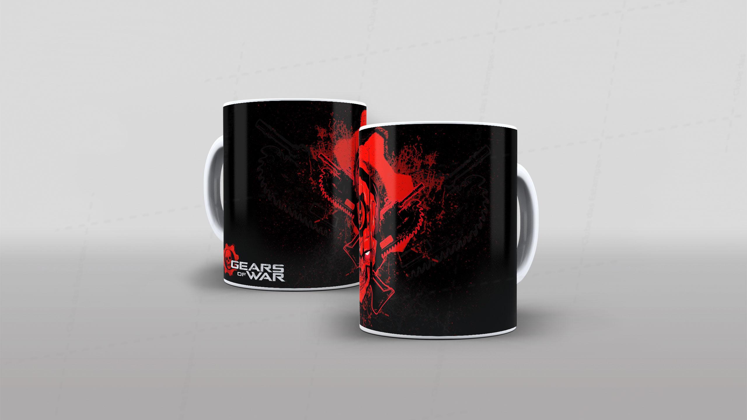 Arte Gears Of War tema video-game (13-7317