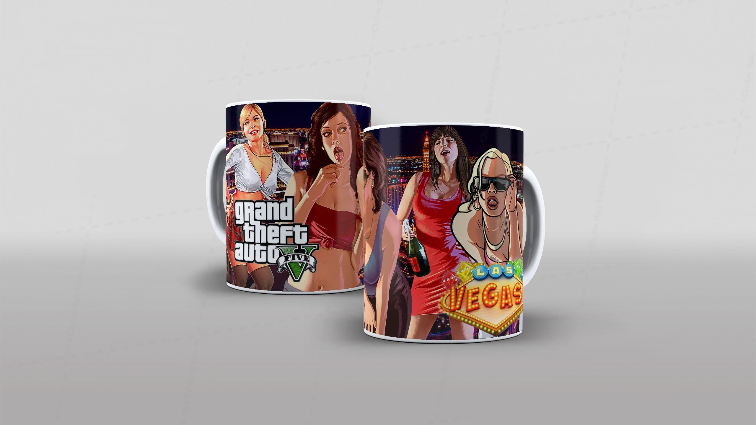 Arte GTA tema video-game (2-7344