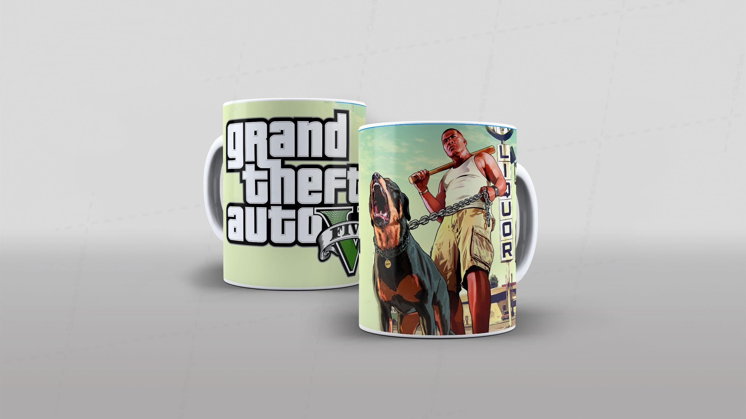 Arte GTA tema video-game (15-7357