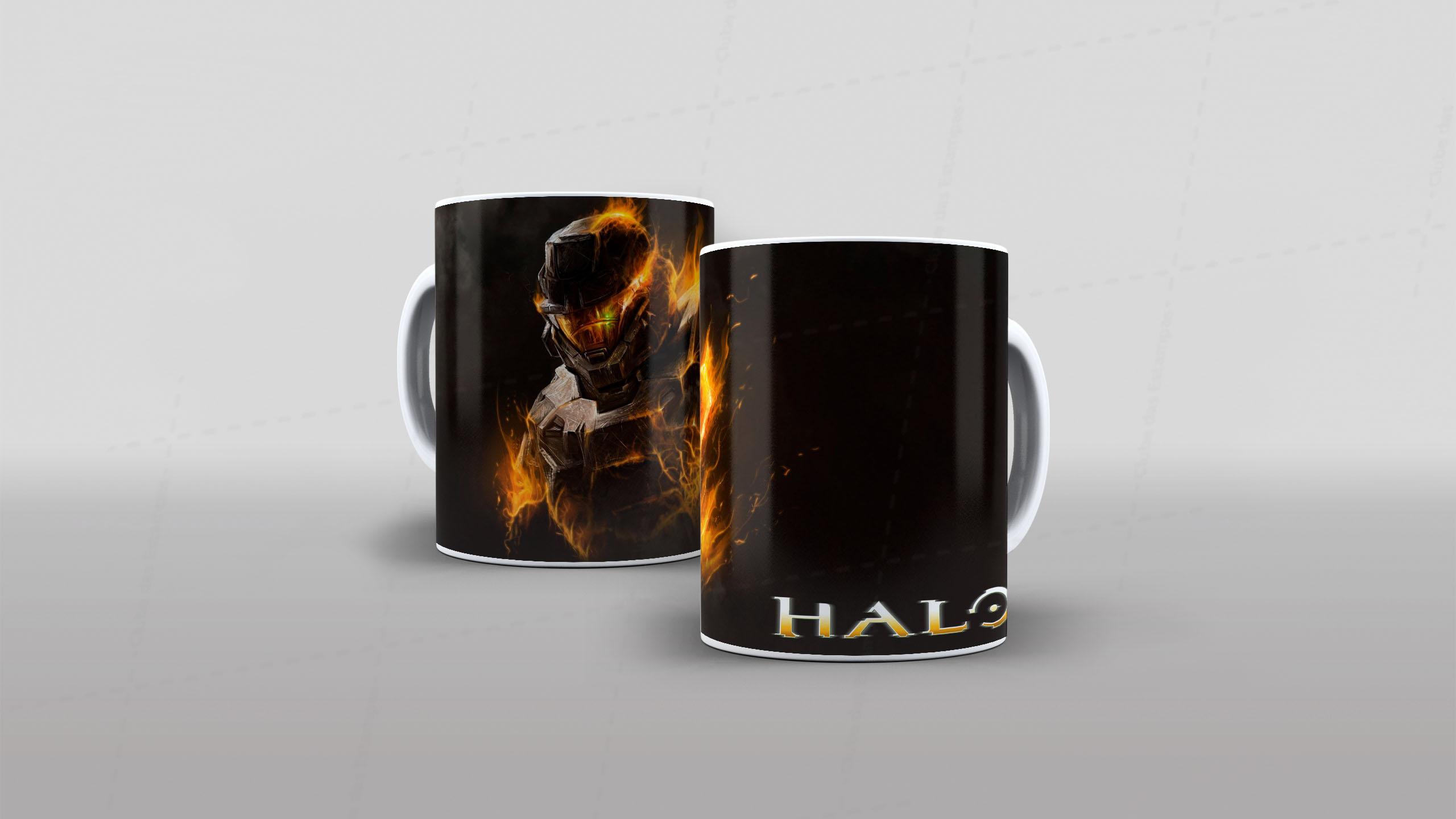 Arte HALO tema video-game (2-7359