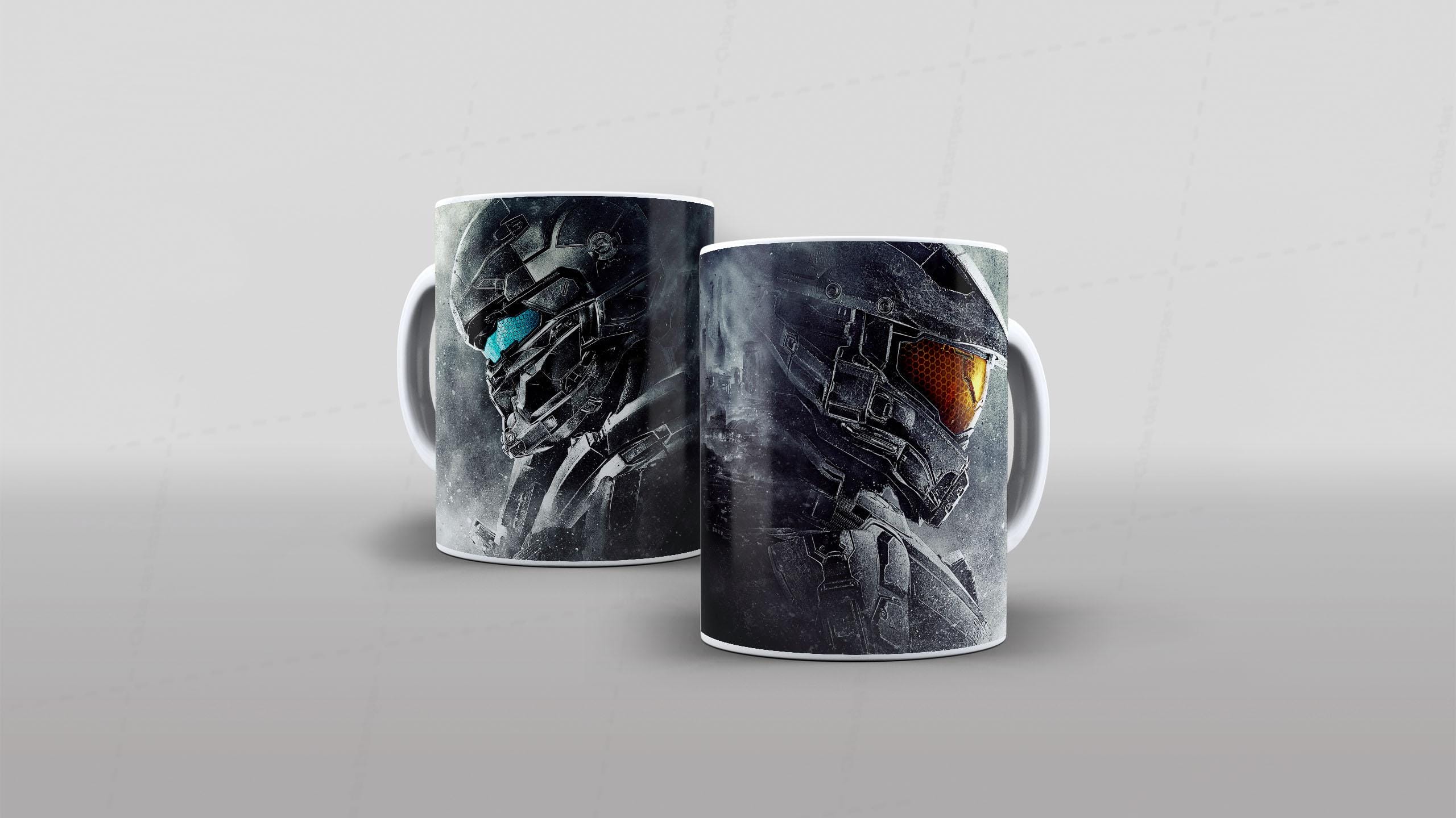 Arte HALO tema video-game (7-7364