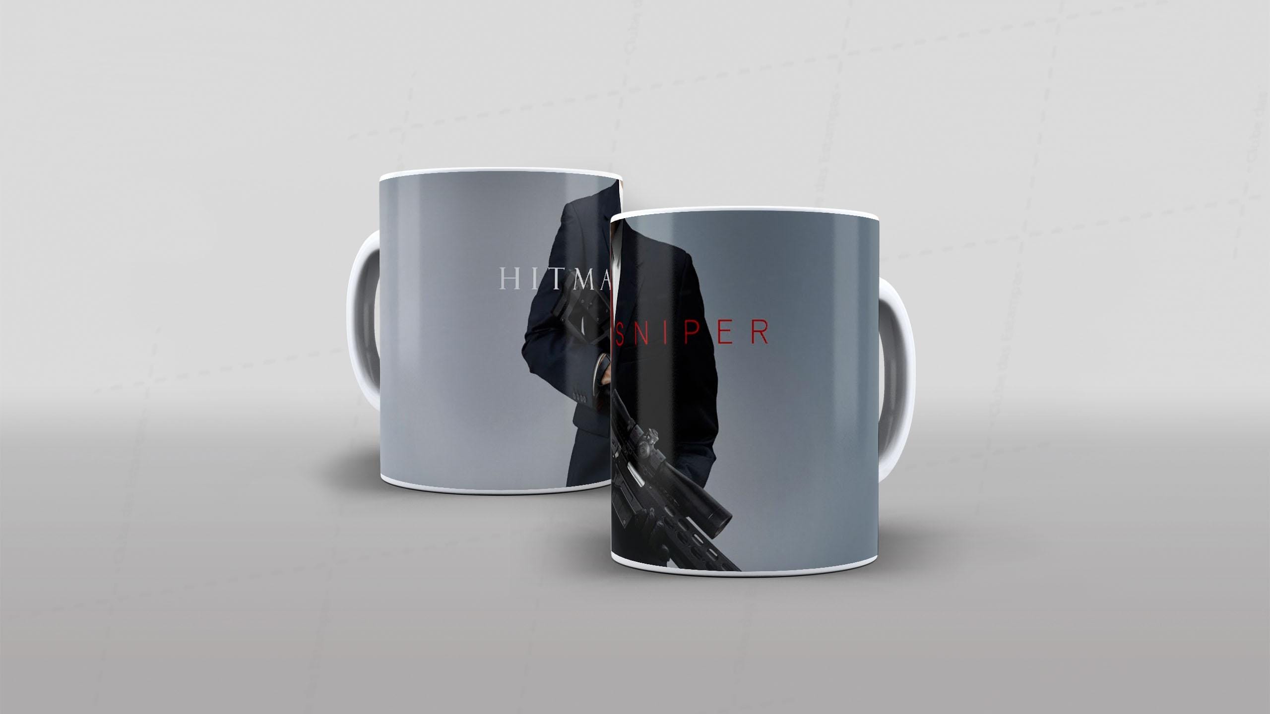 Arte Hitman tema video-game (11-7385