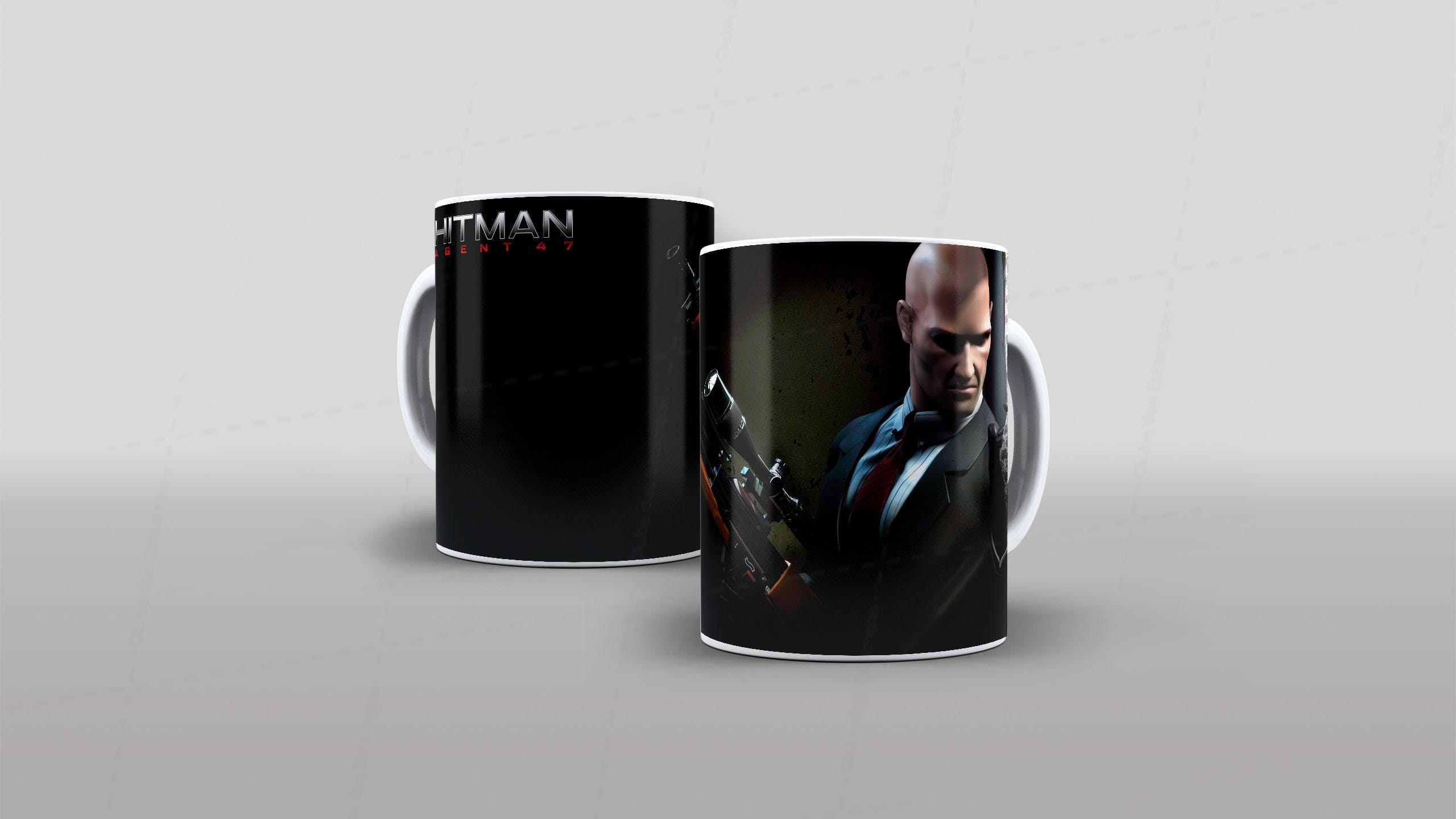 Arte Hitman tema video-game (15-7389