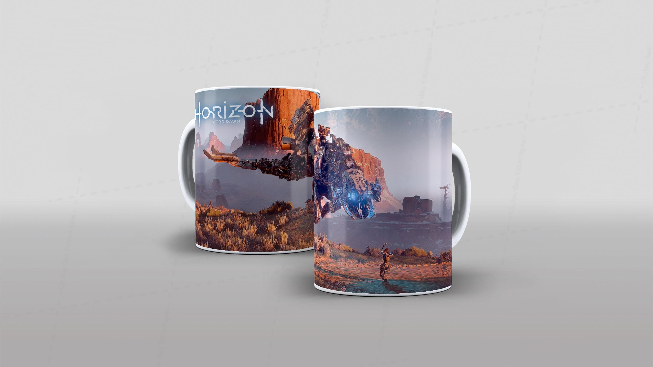 Arte horizon zero dawn tema video-game (14-7408