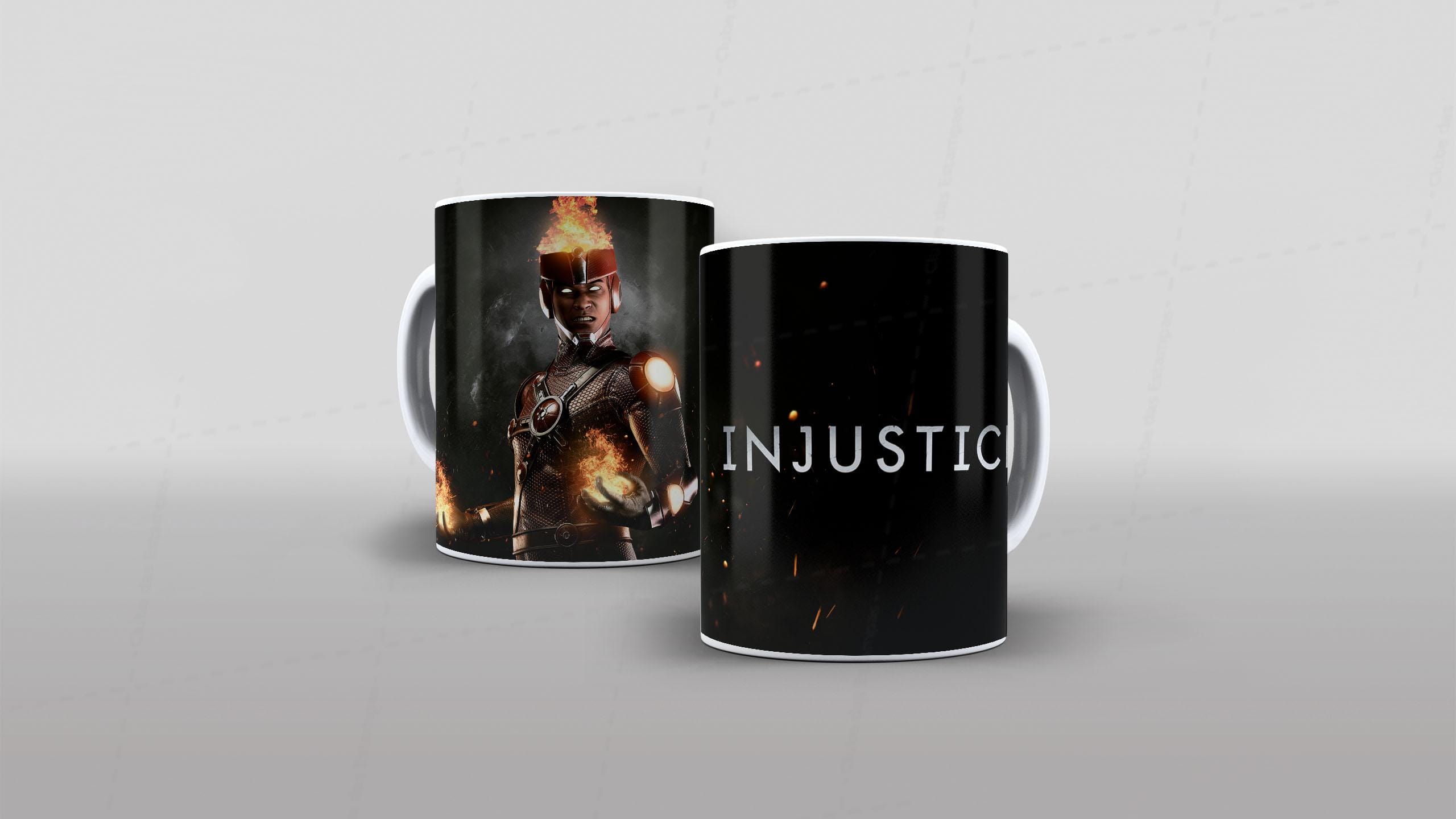 Arte Injustice tema video-game (1-7431