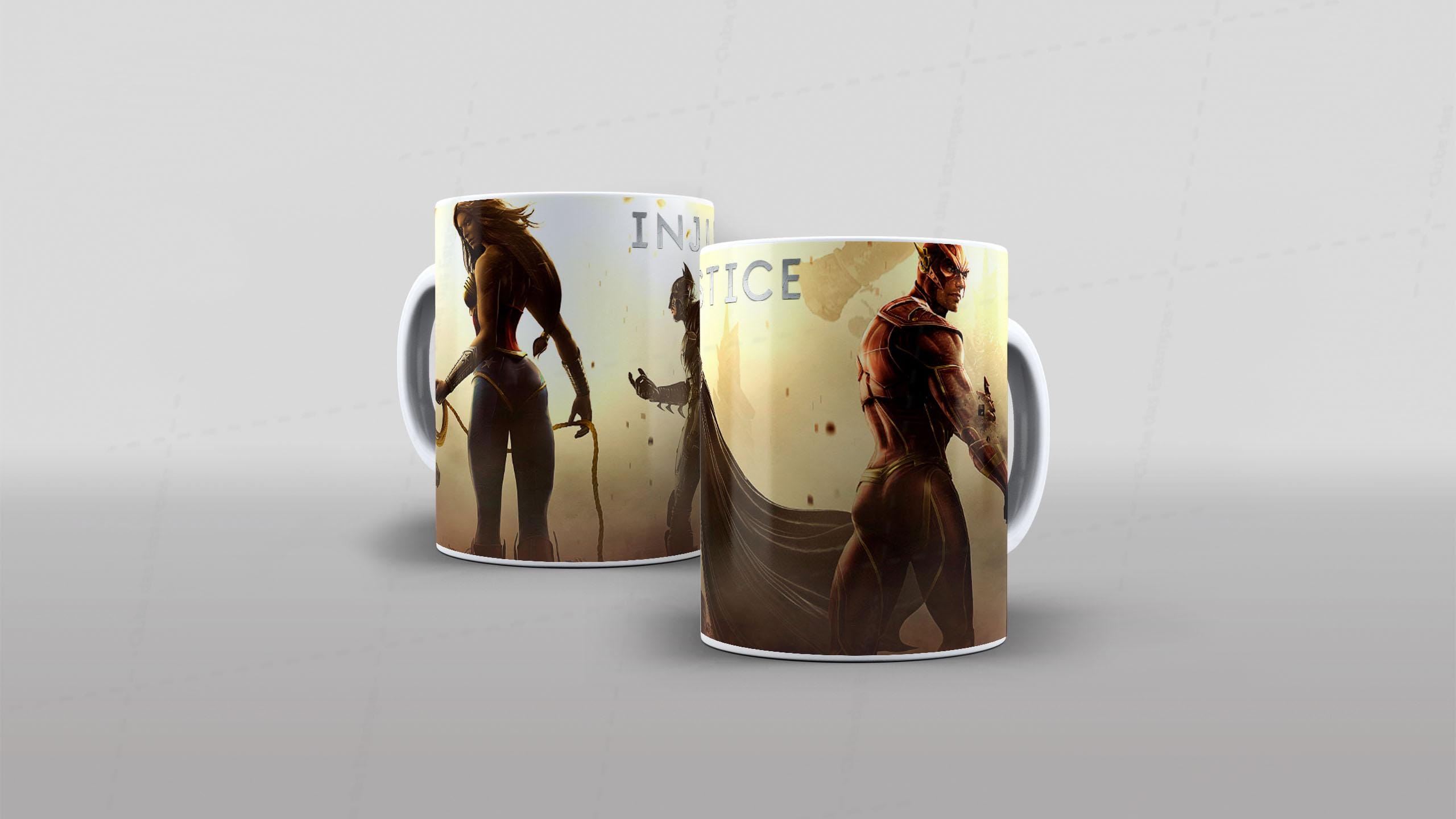 Arte Injustice tema video-game (18-7448