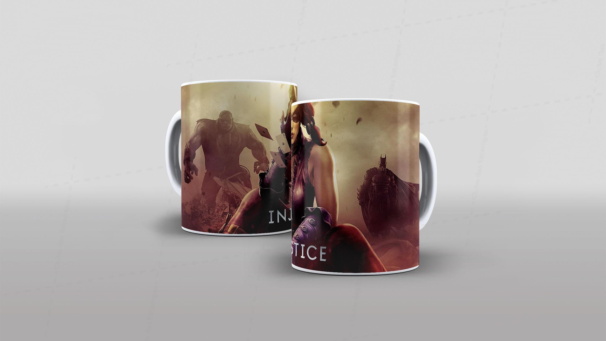 Arte Injustice tema video-game (23-7453