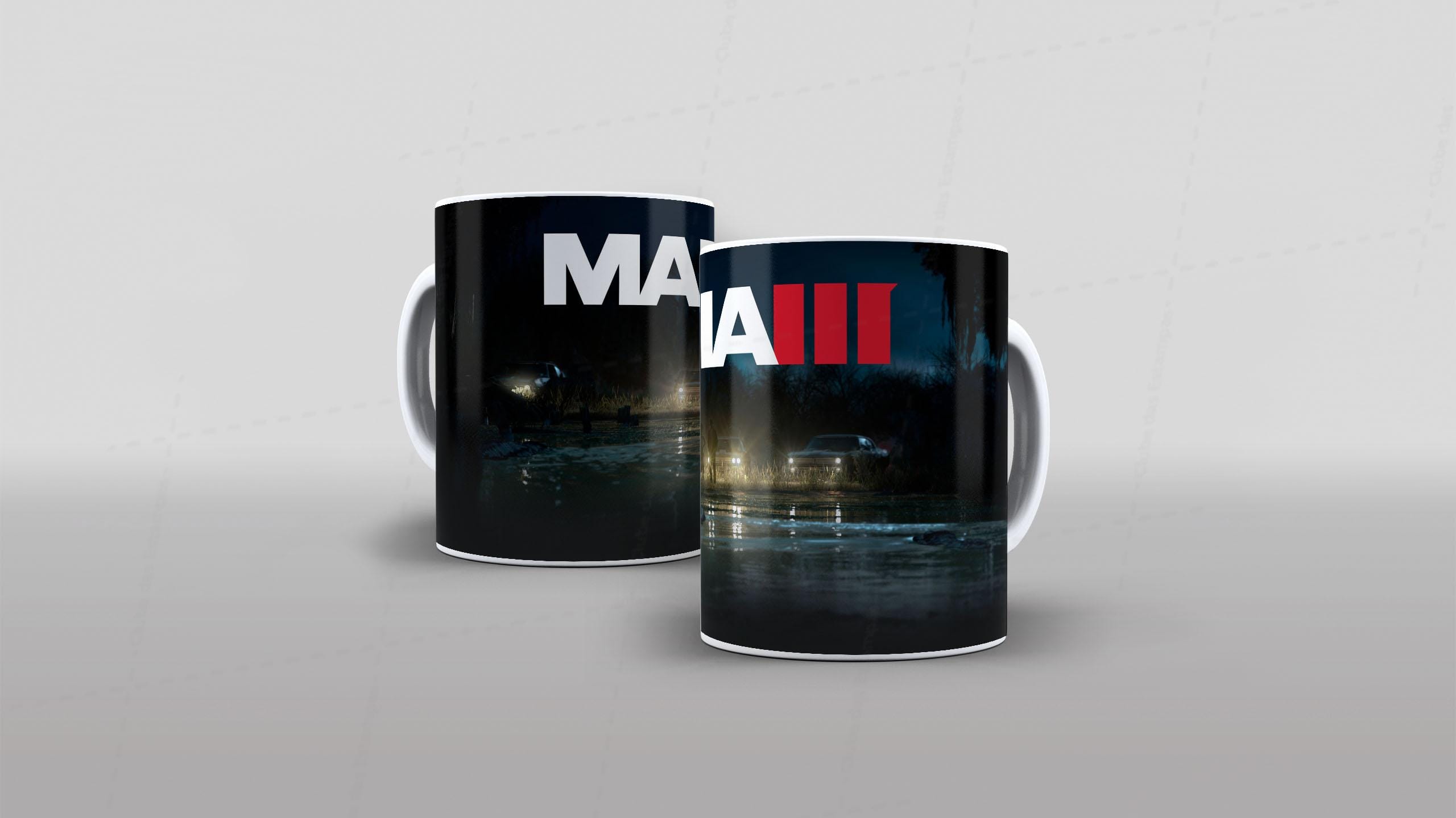 Arte Mafia tema video-game (10-7482