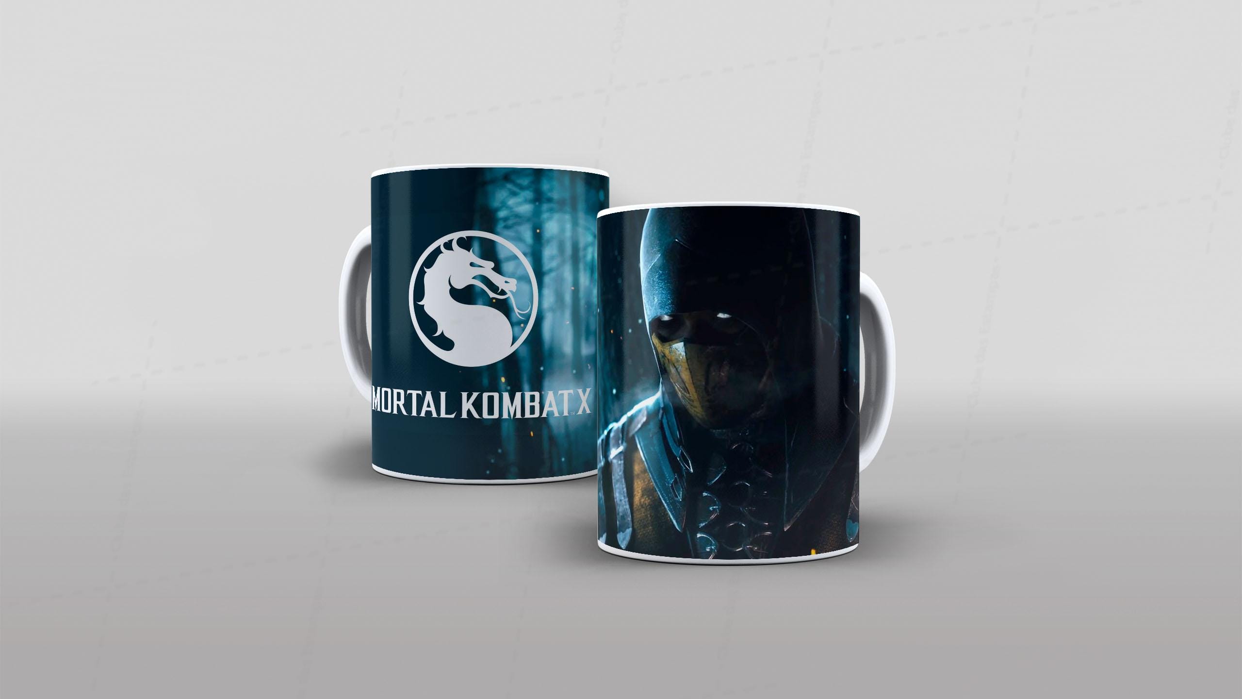 Arte MORTAL KOMBAT tema video-game (6-7563