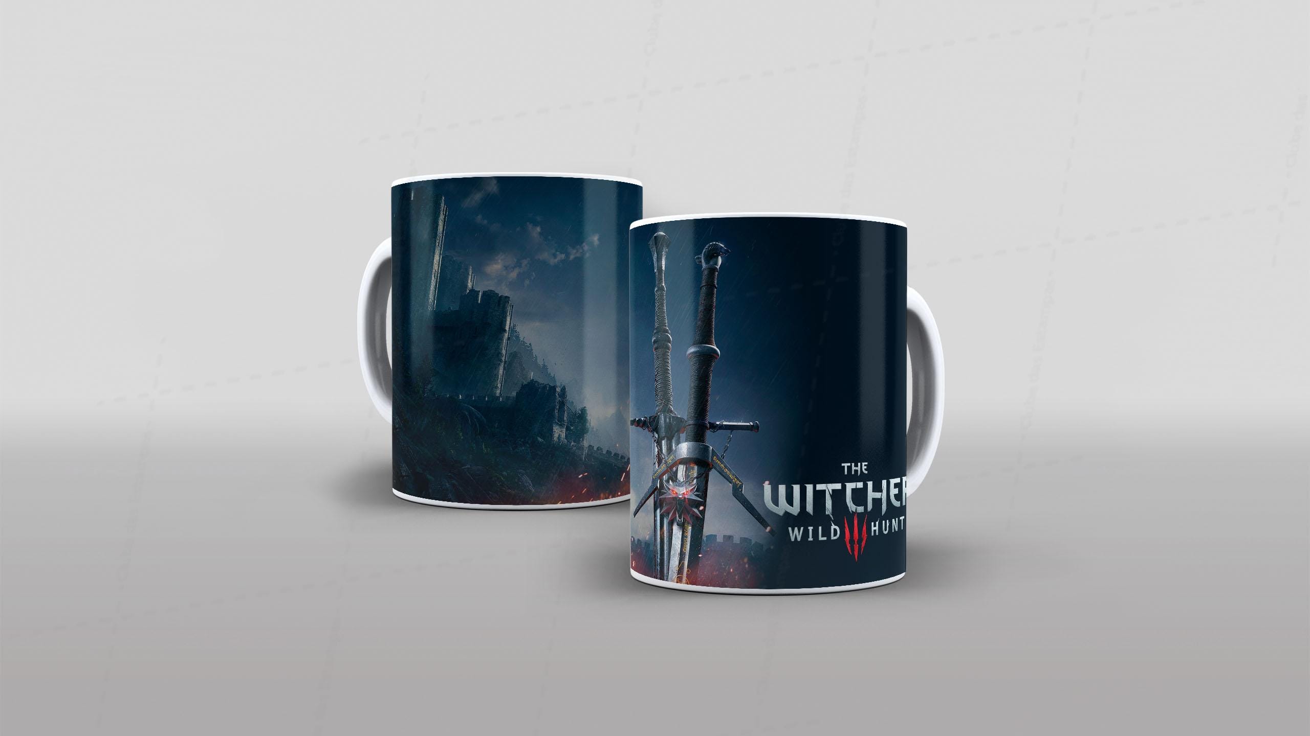 Arte THE WITCHER tema video-game (9-7780