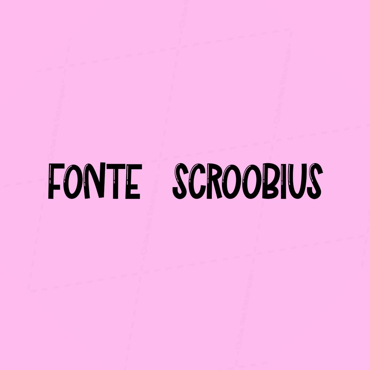 Fonte Scroobius-7906